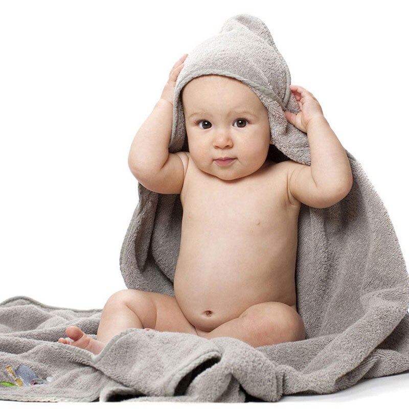 Soft Cotton Hooded Baby Towel Apron